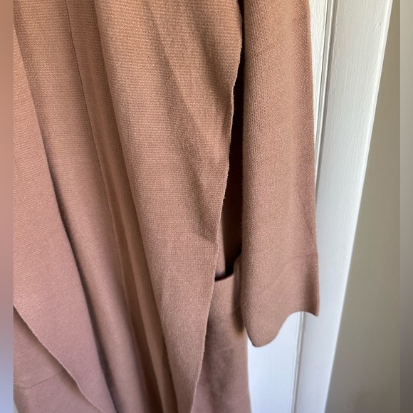 Lapel Open Front Cardigan - Picture 4 of 4